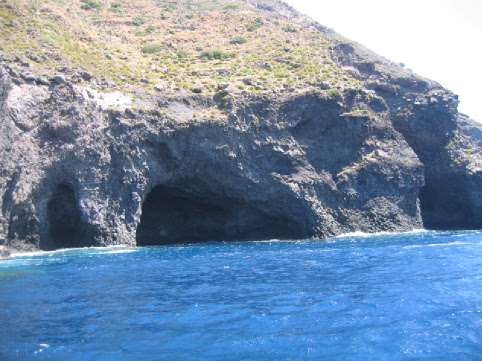 Filicudi caves